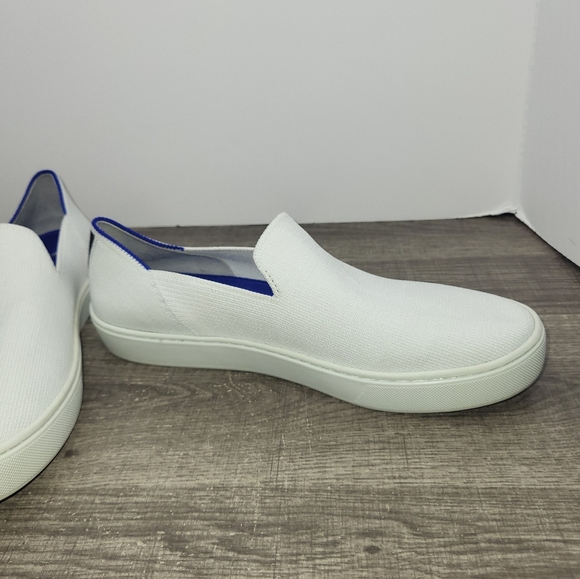 Rothy's The Original Slip On Sneakers Casual Shoes White Women's Sz 9 Rothys - Picture 3 of 10